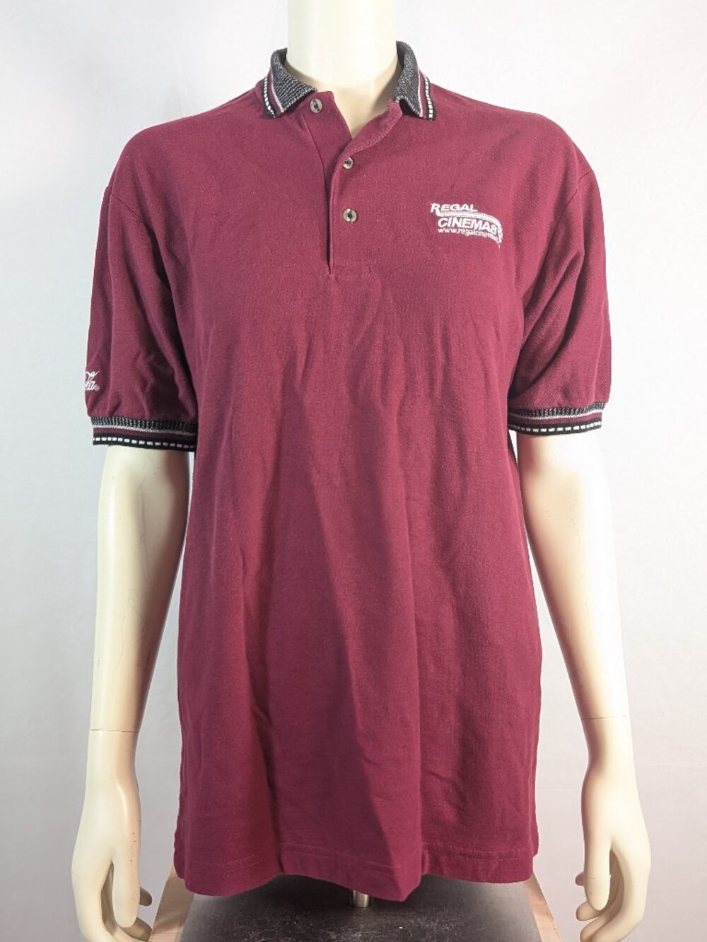 Regal Cinemas employee polo shirt